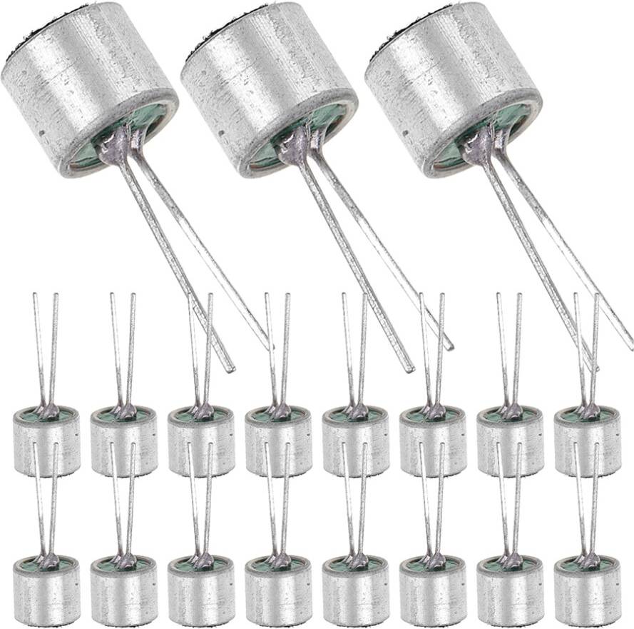 Inoomp Set Of 2 Capacitive Microphone Head Condenser