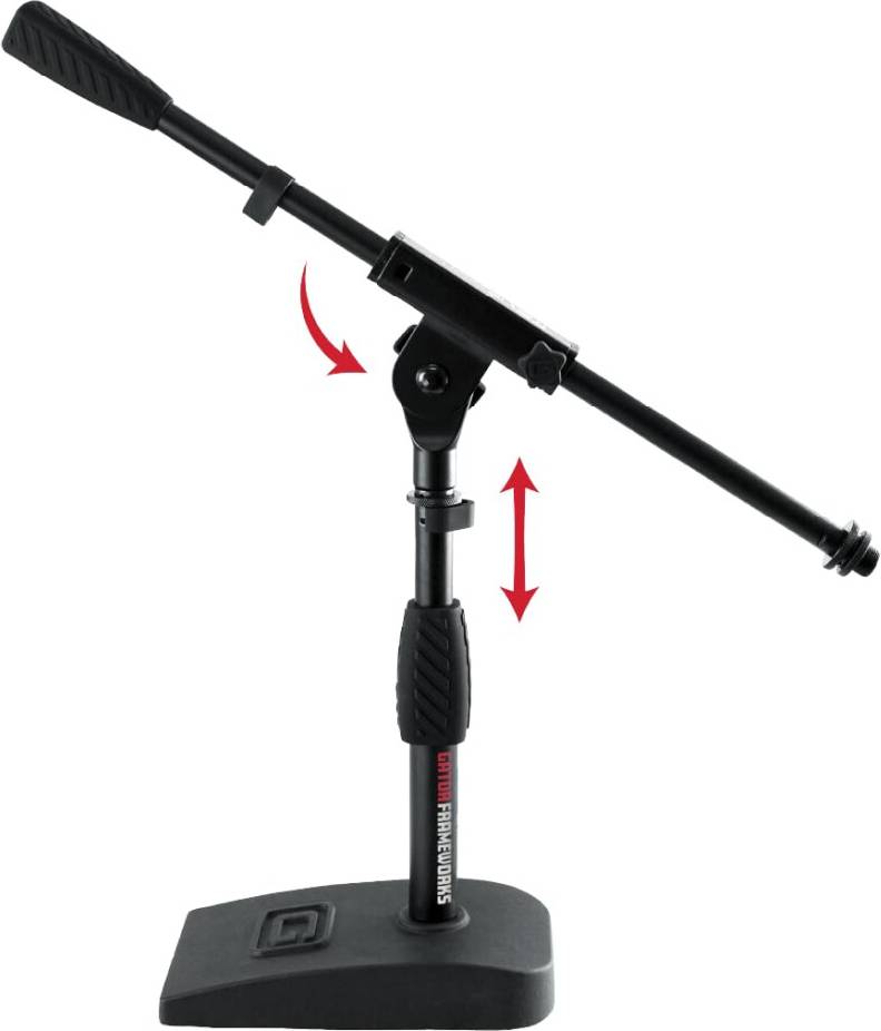 Short Weighted Base Microphone Stand