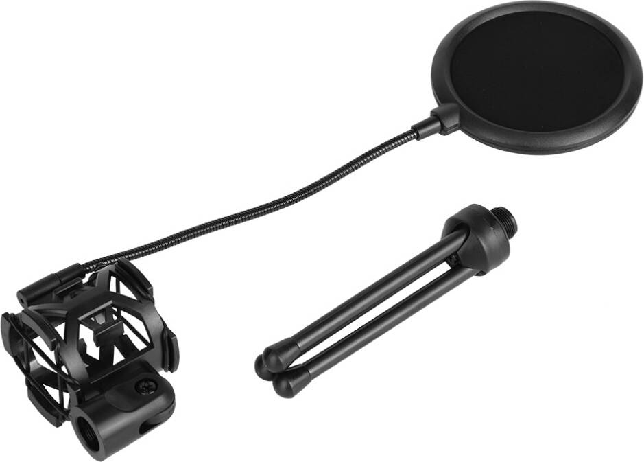 Microphone Pop Filter Dual Layered Wind Screen
