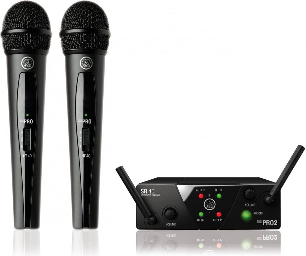 AKG WMS40 Mini Dual Vocal Wireless System
