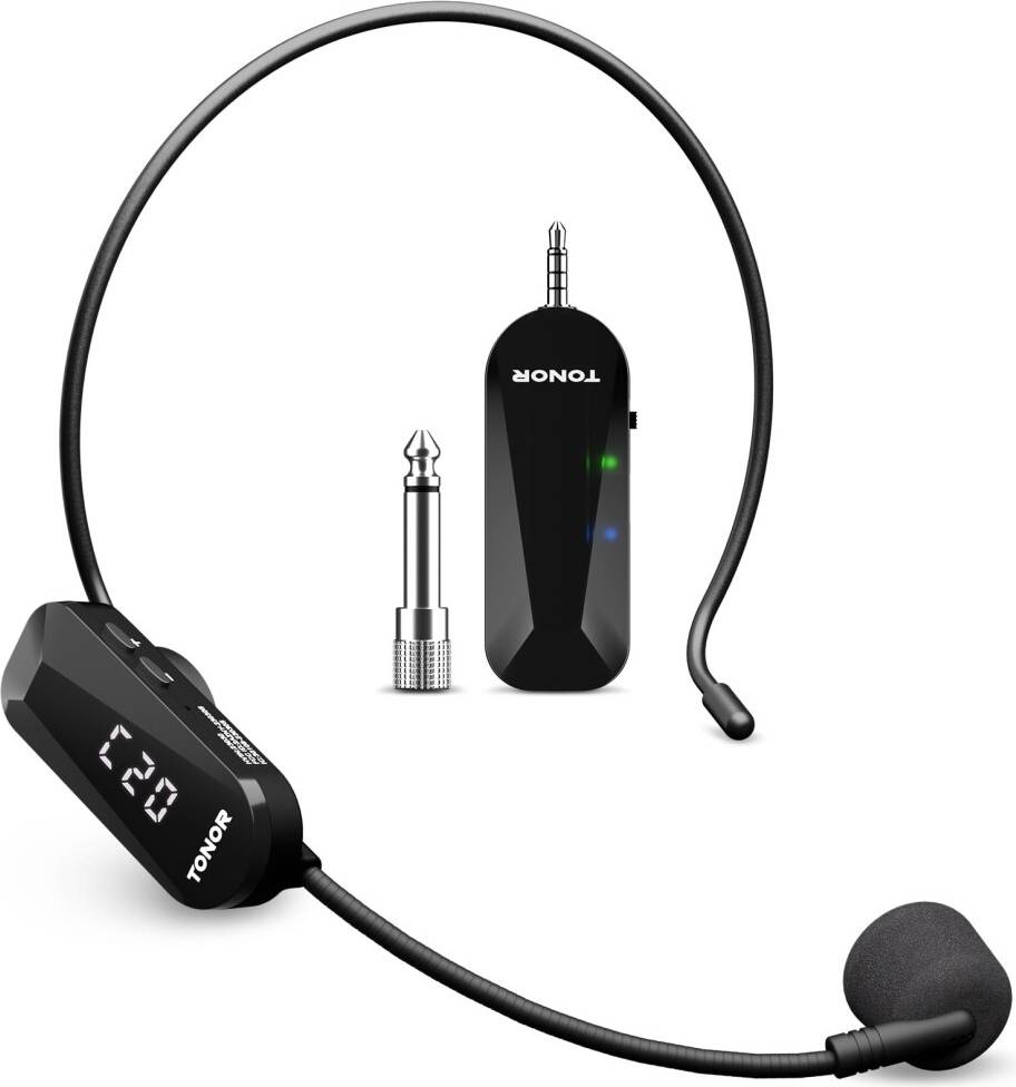 Wireless Microphone Headset