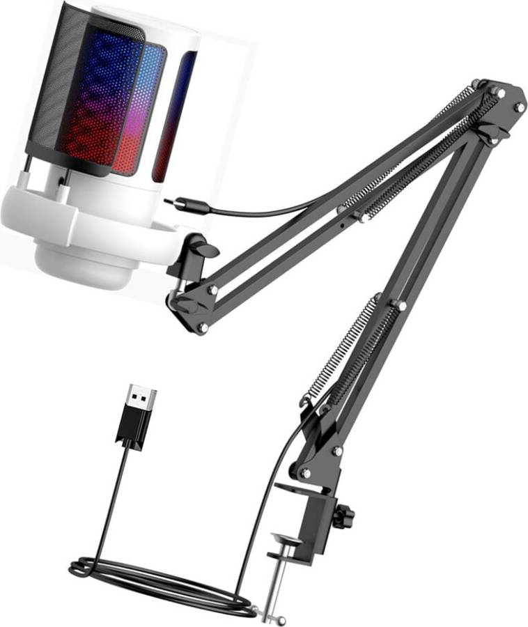 USB Gaming Microphone Condenser Set