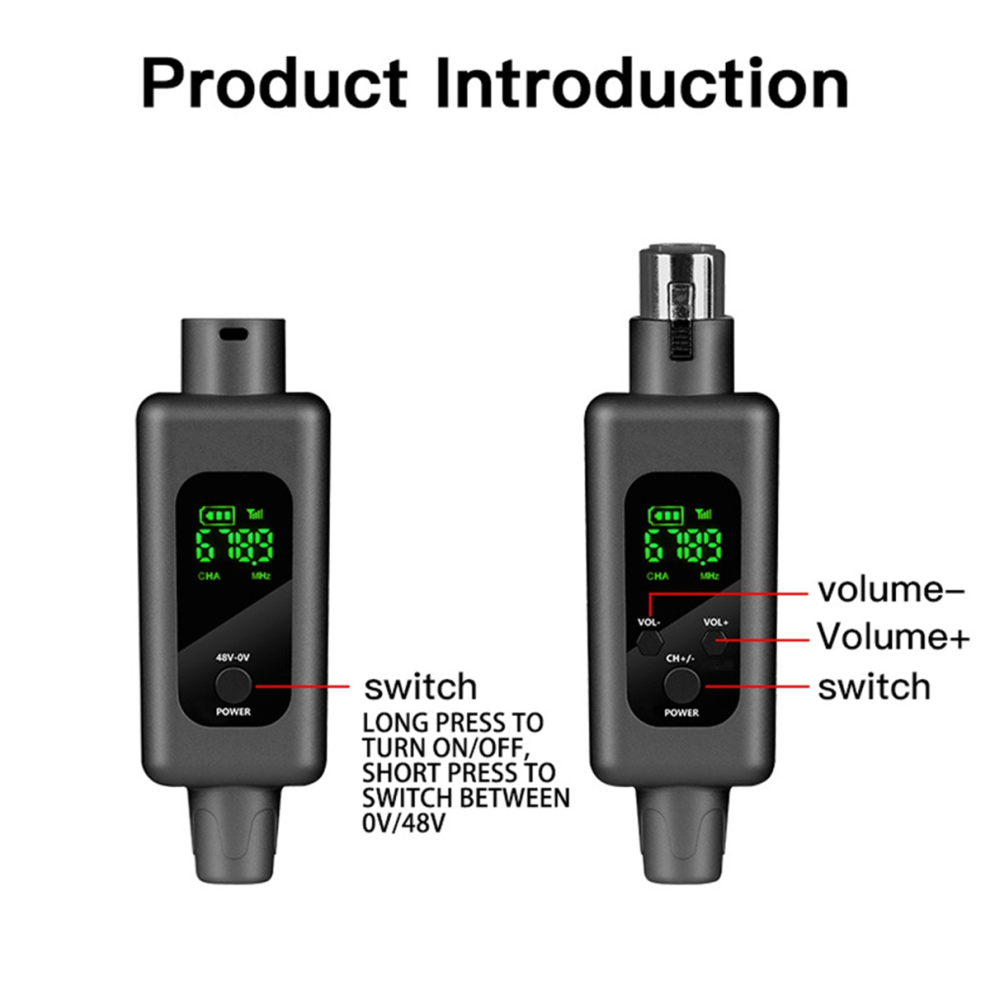 Typecat 2.4G UHF Wireless Audio Transceiver System
