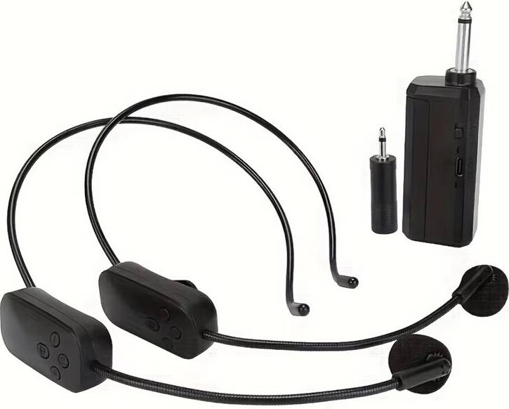 Tlily 2.4G Mic System Long Range Wireless Microphone System