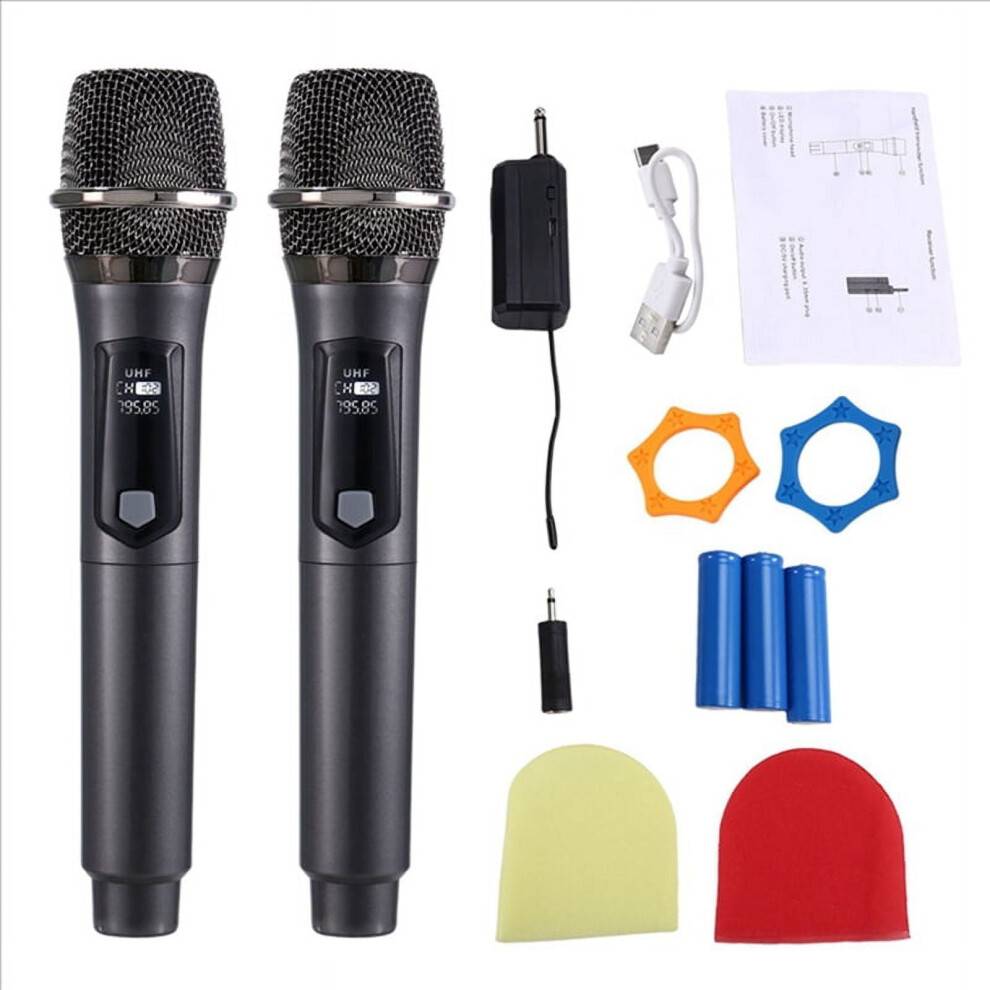 Wireless Handheld Microphone Gray