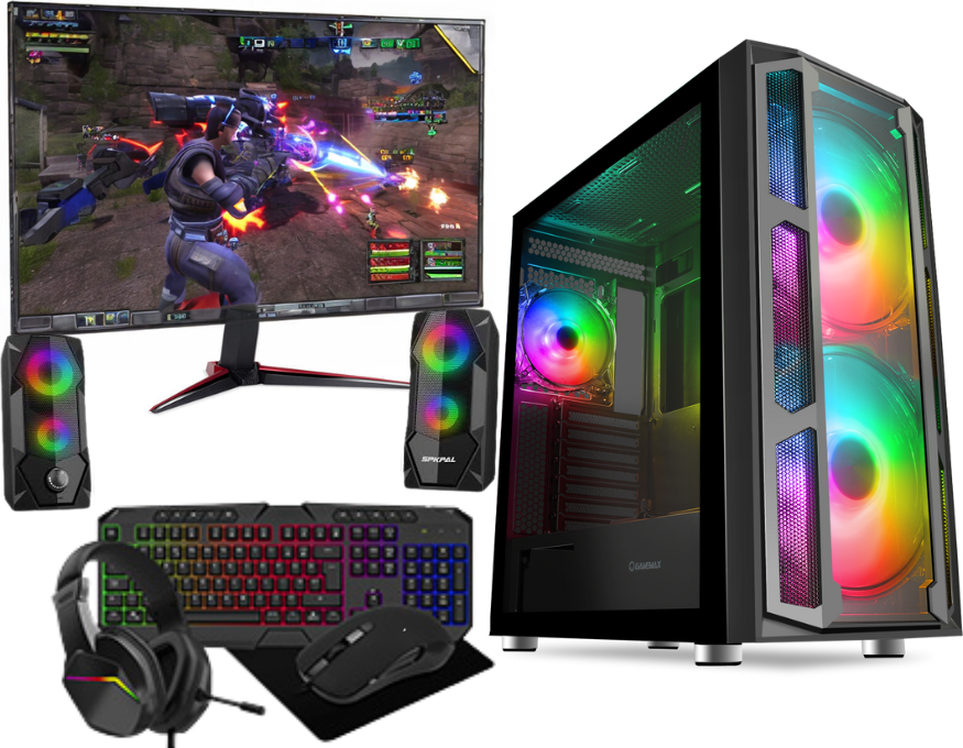 Gaming PC Tower i5 19 Inch Monitor