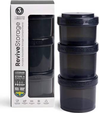 Smart Powder Container Black