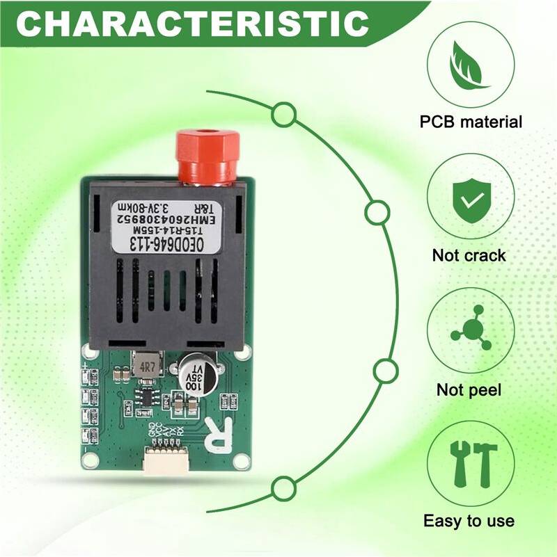 80KM TTL Optical Transceiver Module