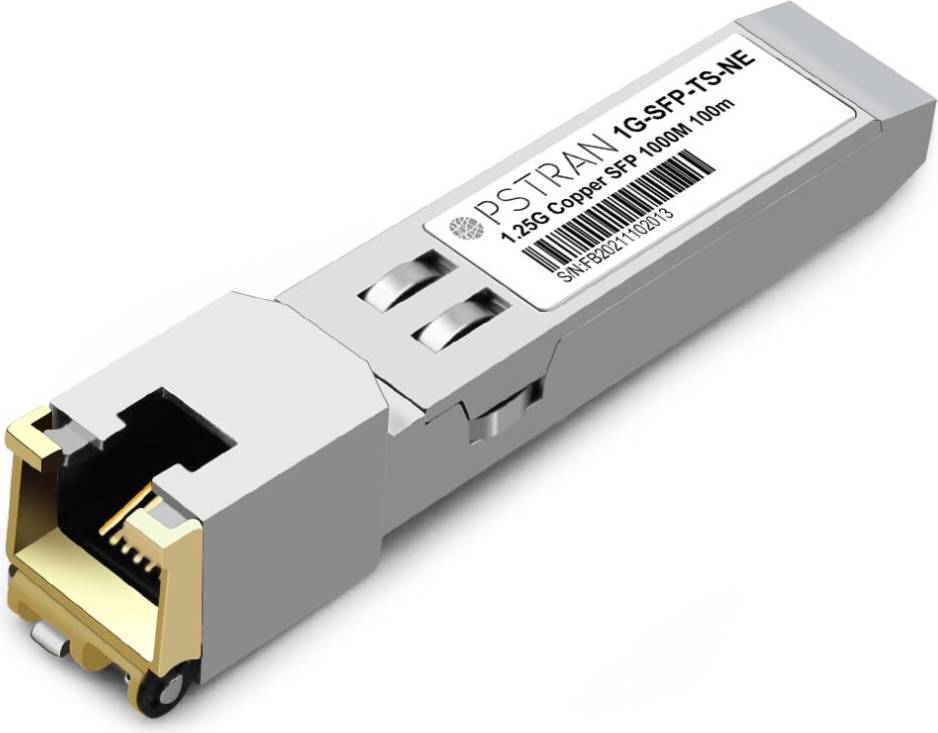 100m cat5e 1000BASE-T SFP RJ45 Copper Transceiver Module