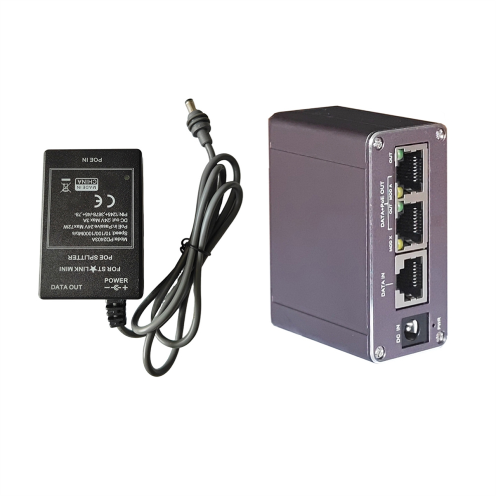 Melitt Mini 24V DC Input POE Injector Splitter