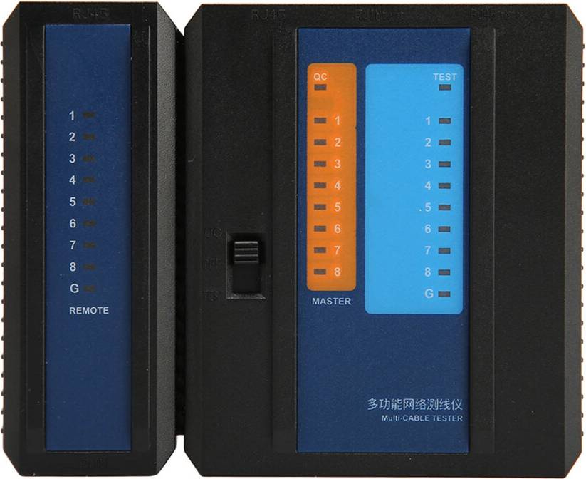 Multi Network Tester RJ45 POE Switch