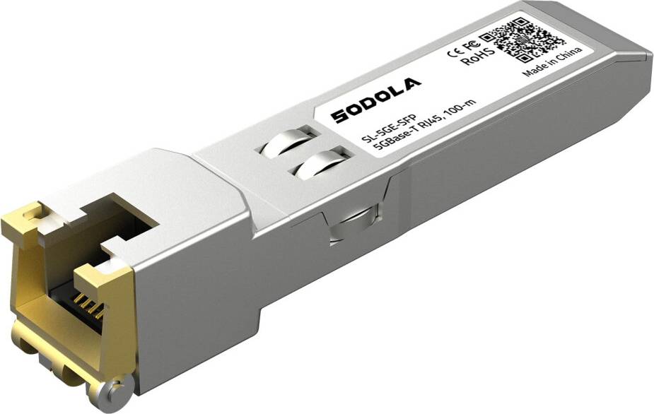 Sodola 5GBase-T RJ45 SFP Module