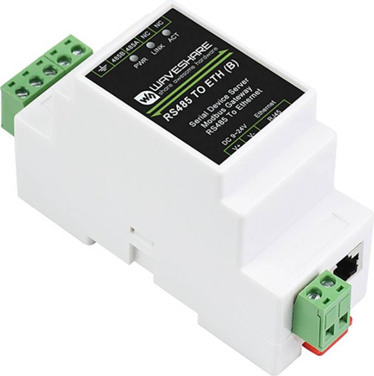 Saudism RS485 Serial Port Server To RJ45 Ethernet IP Module
