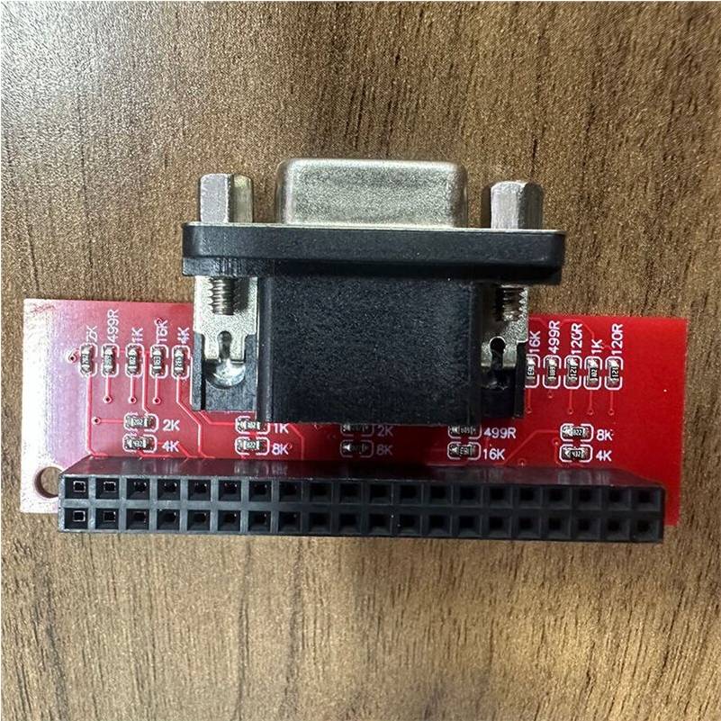 VGA 666 Adapterkaart Raspberry Pi 3B 2B