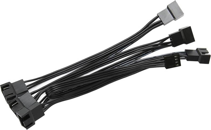 2pcs PWM Fan Extension Cable 4 Pin