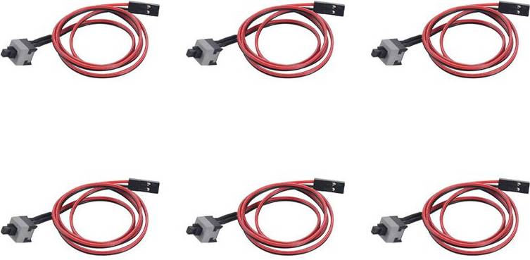 6X 20.5 Inch Power Button Cable