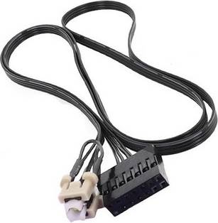 Sodial Computer Chassis 14pin Reset Cable With On Off Button