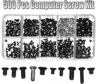 B&Q 500Pcs Computer Screw Set Kit