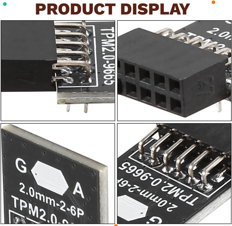 Exogio TPM2.0 Module for Gigabyte 12 Pin