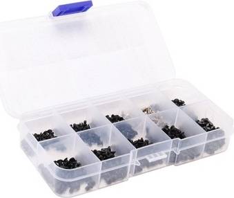 Sodial 500pcs M2 M2.5 M3 Laptop Notebook Computer Kit