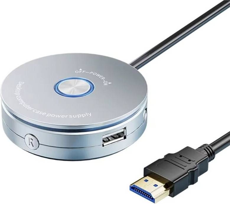 Kepptory Desktop Computer Power Switches Adapter Cable
