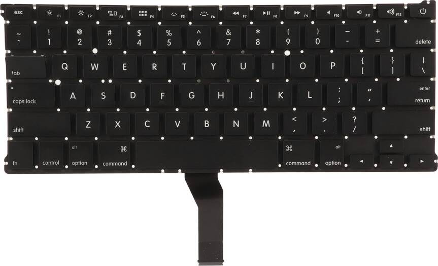 Laptop Replacement Keyboard 5M Keystroke Layout