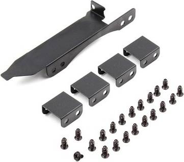 Sodial 3 Fan Mount Rack PCI Slot Bracket