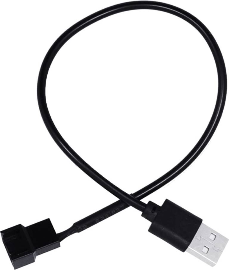 USB To 4Pin Fan Cable 30 Cm