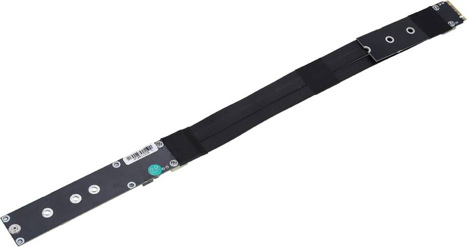 M.2 NVMe SSD Riser Cable 20cm