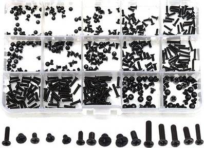 Sodial 450pcs M2 M2.5 M3 Laptop Notebook Computer Kit