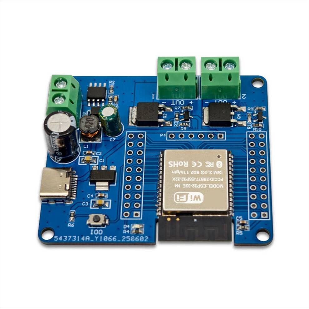 ESP32-32E Dual-Channel MOS Switch Module