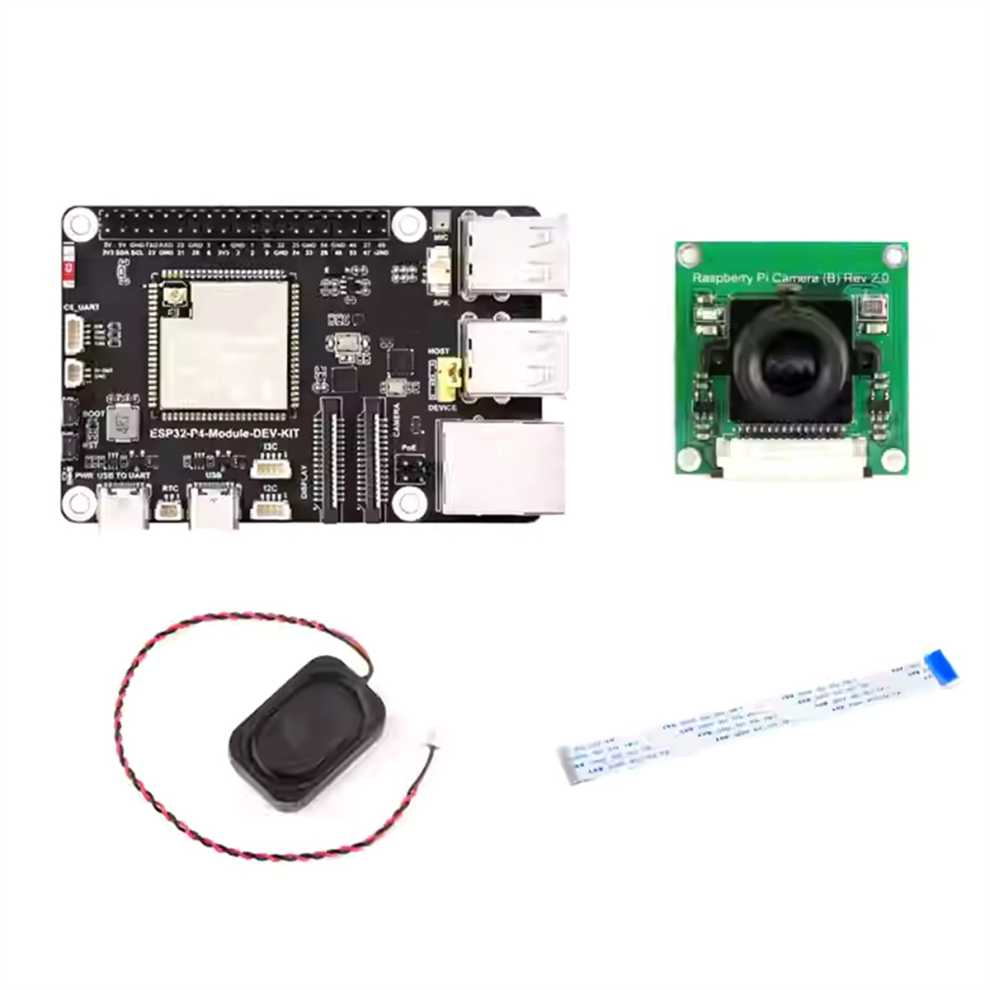 ESP32-P4 Module Development Board with 5MP OV5647 Camera Speaker