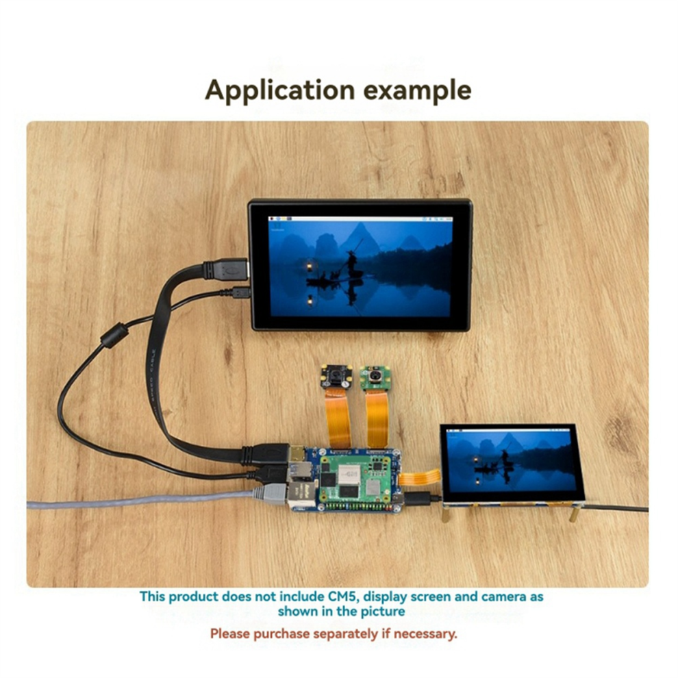 Mini Base Board Compute Module5 JST FAN USB