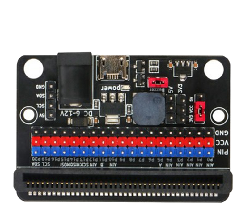 Erweiterungskarte Microbit GPIO Erweiterung Python IO Bit 5V