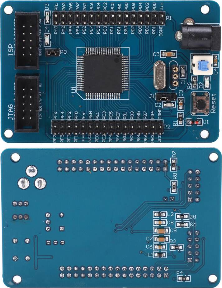 ATmega128 Microcontroller Development Board