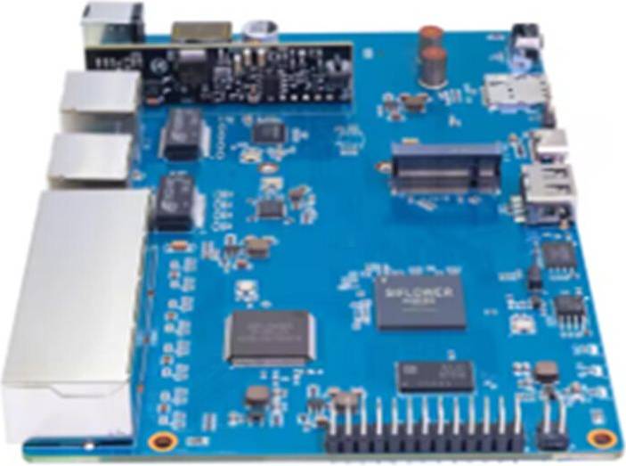 Tlily Banana Pi BPI-RV2 Siflower SF21H8898 4Core RISC-V Gateway Board