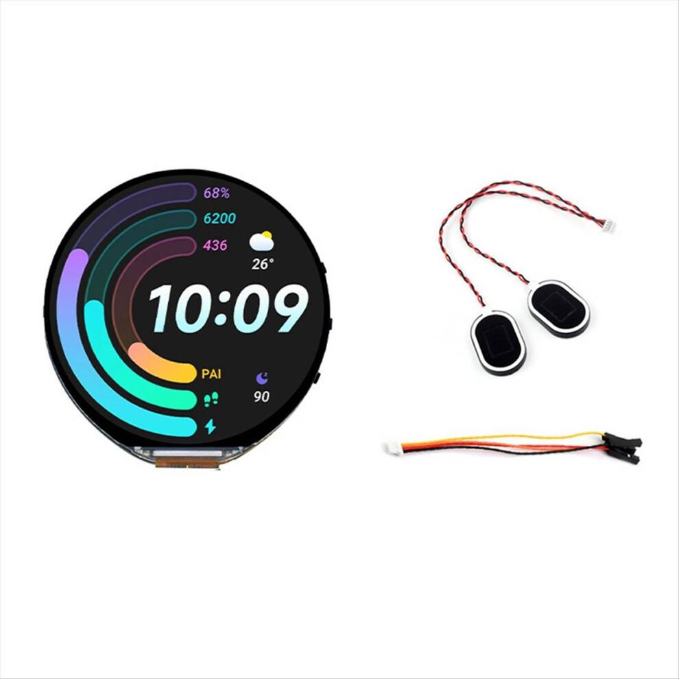 Exogio ESP32-S3 Development Board 1.85 Inch Round LCD Support