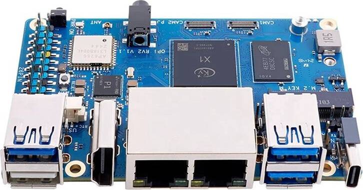 Tlily Orange Pi RV2 8 Core CPU Development Board 2 TOPS