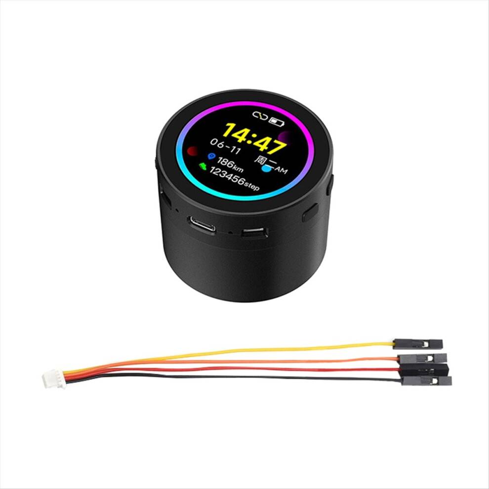 Saudism ESP32-S3 1.85 Inch Round Display Development AI Board