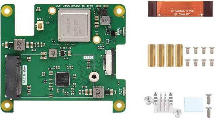 Raspberry Pi 5 CLB AI DP Kit