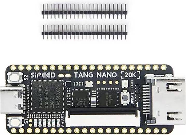 Tlily 20K FPGA Development Board RISC-V Linux Game Player