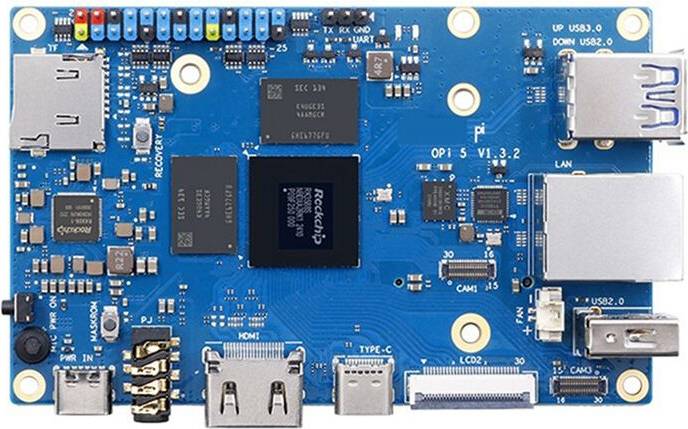 Orange pi 5 Orange Pi 5 RK3588S 4GB LPDDR4 8-Core RISC-V SSD Gigabit Ethernet Single Board