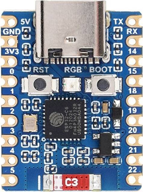 Saudism ESP32 C6 Zero Development Board WiFi 6 Mini Module