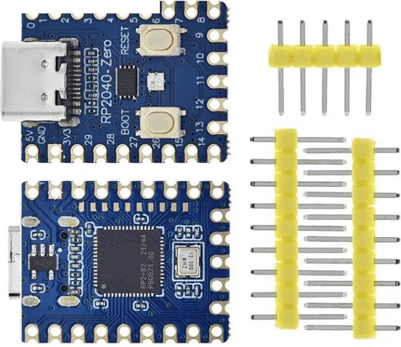 RP2040 Zero Development Board DualCore Cortex M0+ 2MB Flash Storage