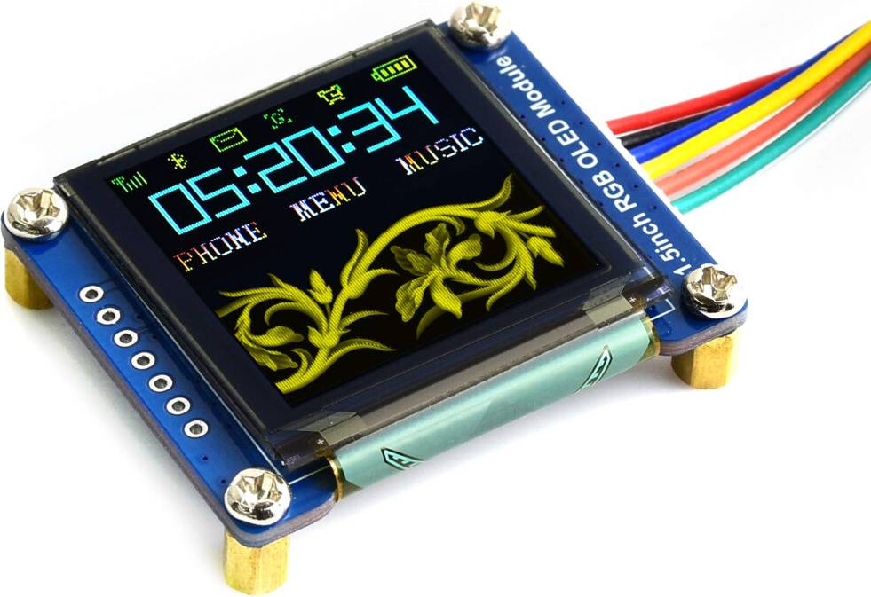 Arduino nano 1.5 Inch RGB OLED Display Module