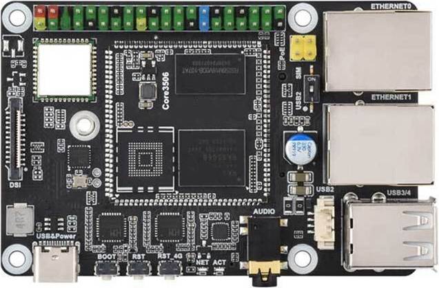 Luckfox Lyra Pi Linux Micro-Dev Board Triple-Core