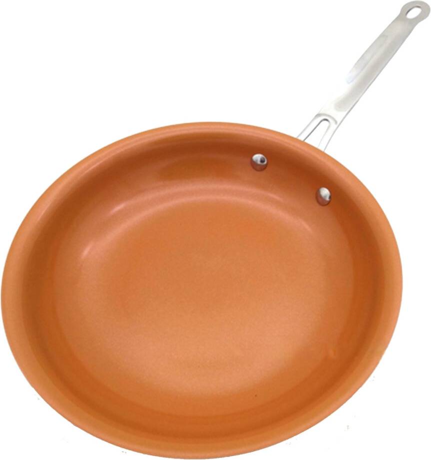 Copper Nonstick Frying Pan 12 Inch