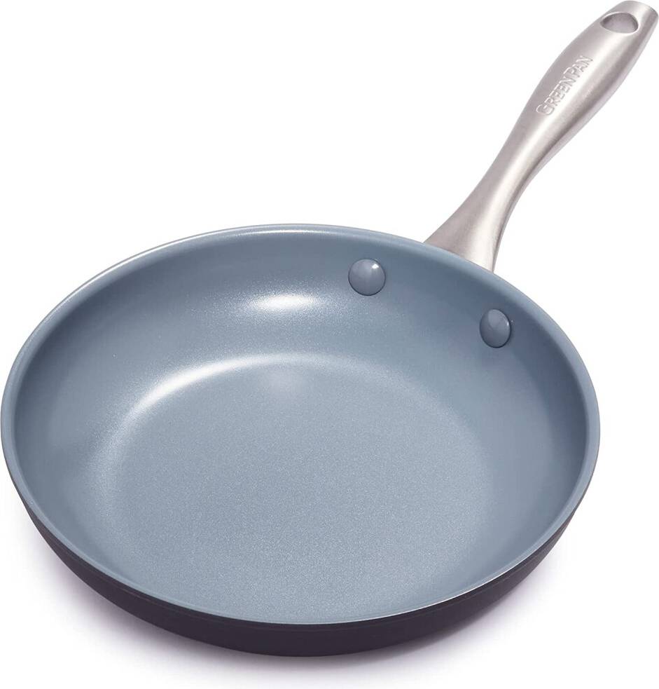 Ceramic Nonstick Frying Pan 8 Inch Gray
