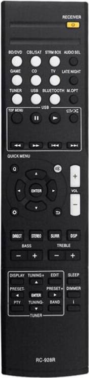 Rc-928r Replace Remote Control