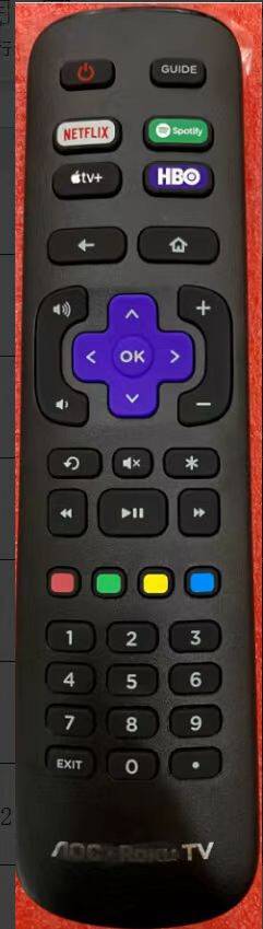 RC39J-T4 TV Remote Control